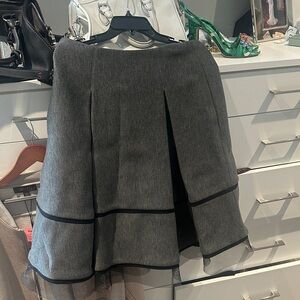 Donna Karan Charcoal A-Line Skirt